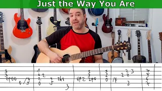 Fingerstyle Tutorial: Just the Way You Are (B. Joel) | Guitar Lesson w/ TAB