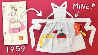 Sewing a Vintage Inspired Apron