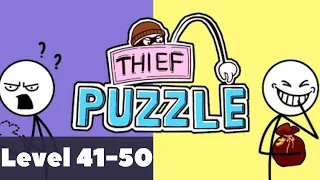 Thief Puzzle level 41, 42, 43, 44, 45, 46, 47, 48, 49, 50 | WalkThrough | Gameplay