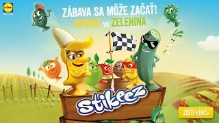 STIKEEZ Ovocie vs Zelenina – LIDL – od 15. 5. 2017