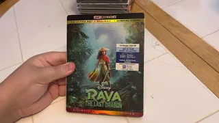 Raya and the Last Dragon (4K Ultra HD + Blu-ray + Digital Code) Unboxing