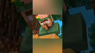 Minecraft Animation Wandering Trader Life 1 Sweet Tooth Baby. #minecraft #shorts #viral
