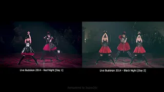 BABYMETAL - HEADBANGER!! - RED NIGHT /// BLACK NIGHT - BUDOKAN 2014 ( Remastered 4K 50fps)