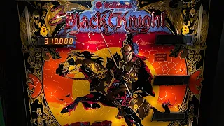 Williams - 1981 Black Knight LE - Pinball Pickup - Overview & Gameplay