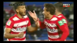 Getafe vs granada 1-1 resumen primer tiempo Liga Espanola 2022 resumo