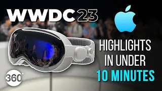 Apple WWDC 23 Keynote in Under 10 Minutes: MacBook Air, iOS 17, Apple Vision Pro, and More