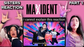 Stray Kids "CASE 143" MV SISTERS REACTION 💗 + MAXIDENT ALBUM REACTION | First Listen Party (PART 1)