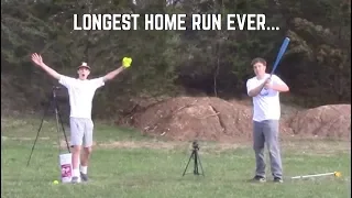 We Just Hit the Longest Blitzball Home Run Ever...