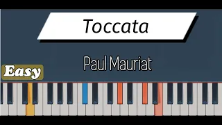 Paul Mauriat - Toccata (Easy  Piano  Tutorial With Sheet)