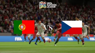 Португалия - Чехия Обзор матча 09.06.2022. Лига наций УЕФА.