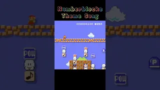 Numberblocks｜Theme Song｜Super Mario Maker 2  #shorts