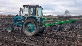 Все буде Україна! Оранка ЮМЗ-6 і ПЛН 3-35 краще чим МТЗ-80, МТЗ на чермет!