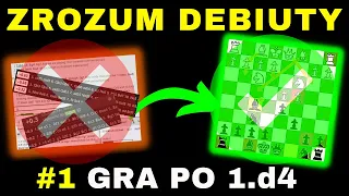 Zrozum debiuty szachowe #1 - otwarcia po d4 || Szachy poradnik