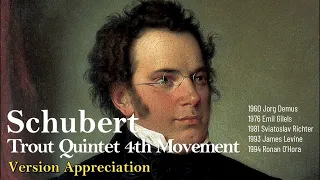 舒伯特的五條鱒魚 Schubert's Five Trout