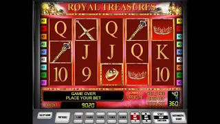 Royal Treasures. BIG WIN, $$$ 💥💥💥45 bonus games.👍🔔 🤠🤑🤑🤑