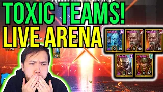 LIVE ARENA F2P END GAME ACCOUNT ENTERING BUSTED TERRITORY FEELING GROSS | RAID: SHADOW LEGENDS