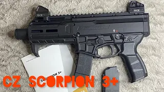 CZ Scorpion 3 Plus Unboxing