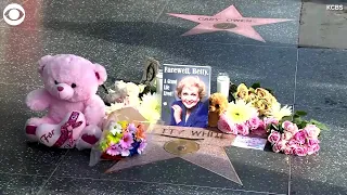 WEB EXTRA: Tribute For Betty White On The Hollywood Walk Of Fame