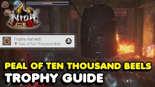 Nioh 2 Peal Of Ten Thousand Bells Trophy Guide ( All 6 Bell Locations)