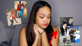 REACTING TO OUR OLD COUPLE PICTURES…. VERY EMOTIONAL 😪