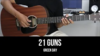 21 Guns - Green Day | EASY Guitar Tutorial with Chords / Lyrics