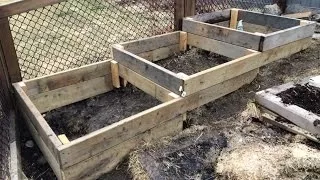 How to build Raised Garden Beds on a Slope or Hillside Easy, Simple and Free or Cheap