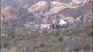 Steam Railroad Series 24 - Santa Fe 3751 on Cajon Pass December 30, 1991