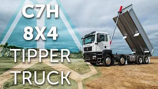 Sinotruk C7H 8x4 Tipper Truck