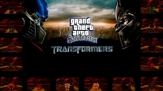 Обзор GTA San Andreas Transformers Mod Обновлённая Версия V.2