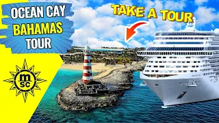 Ocean Cay Bahamas - MSC Private Island Tour - Ocean Cay has EVERYTHING!