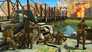 Can the FRENCH ARMY Hold the BRIDGE from BLITZKRIEG!? - Call to Arms: GoH WW2 Mod