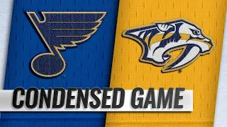 02/10/19 Condensed Game: Blues @ Predators