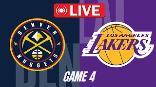 NBA LIVE! Los Angeles Lakers vs Denver Nuggets Game 4 | April 28, 2024 | 2024 NBA Playoffs Live 2K