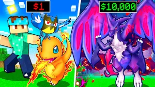 $1 Vs $10,000 FUSION POKEMON in PIXELMON! (Minecraft)