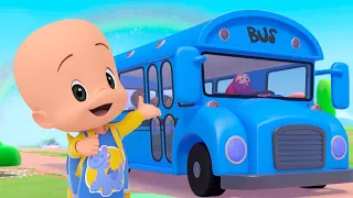 The Wheels On the Colorful Bus  + more Nursery Rhymes for children with Cleo and Cuquin