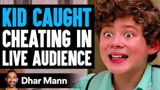 KID CAUGHT Cheating In LIVE AUDIENCE, He Lives To Regret It | Dhar Mann