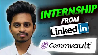Internship from Linkedin | Interview Experience #commvault