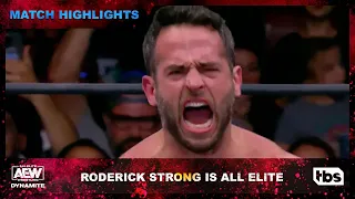 Roderick Strong is All Elite | AEW Dynamite | TBS