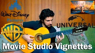 Movie Studio Vignettes - Fingerstyle Guitar (Warner, Universal, Fox, DreamWorks, Columbia, Disney)