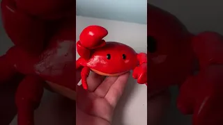 How to Make The CUTEST Crab! | Polymer Clay Art