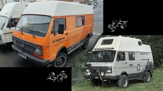 VW LT 4x4  Camper Van Build - 3 years in 30 minutes! #timelapse