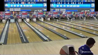 Jakob Butturff Almost Slides 7 Pin To The Foul Line At PBA World Championship