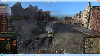 World of Tanks КВ 1С Руинберг 12 фрагов