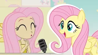 Fluttershy Reacts to Fluttershy's Lament MLH II FLUTTER-TREEEE