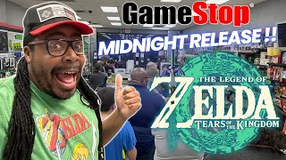 Gamestop Zelda Tears of The Kingdom Midnight Release Was AMAZING!