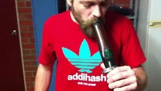 Dude Smokes Plastic - Funny Trip