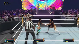 WWE 2K24: NXT Women's Championship Match: Indi Hartwell vs. Roxanne Perez vs. Tiffany Stratton