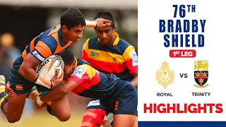 HIGHLIGHTS - Royal College vs Trinity College| 76th Bradby Shield – 1st Leg