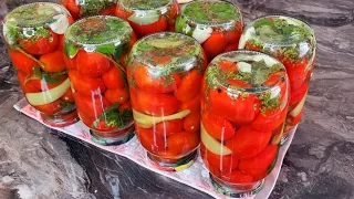 ЗИМОЙ ПАЛЬЧИКИ ОБЛИЖИТЕ! БАБУШКА РАССКАЗАЛА НЕВЕРОЯТНО ВКУСНЫЙ РЕЦЕПТ ПОМИДОРОВ НА ЗИМУ!