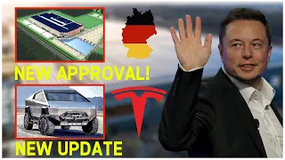 HUGE NEWS!!! Tesla Granted A Big APPROVAL For Tesla Giga Berlin | Tesla CYBERTRUCK UPDATE